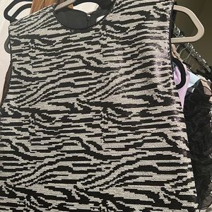 Self portrait sequin top